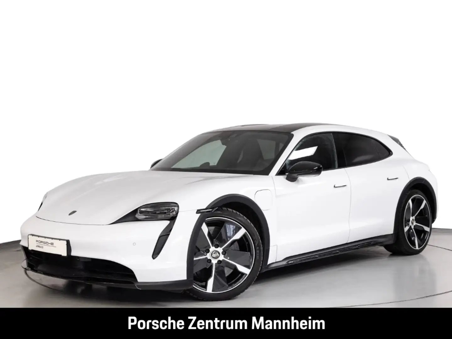 Porsche Taycan 4 Cross Turismo Blanc - 1