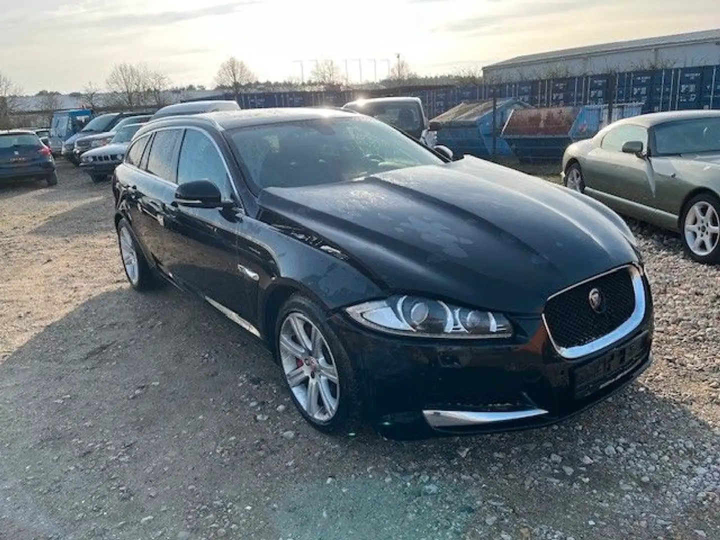 Jaguar XF Sportbrake 3.0 V6 Diesel S/Bitte Text lesen Schwarz - 2