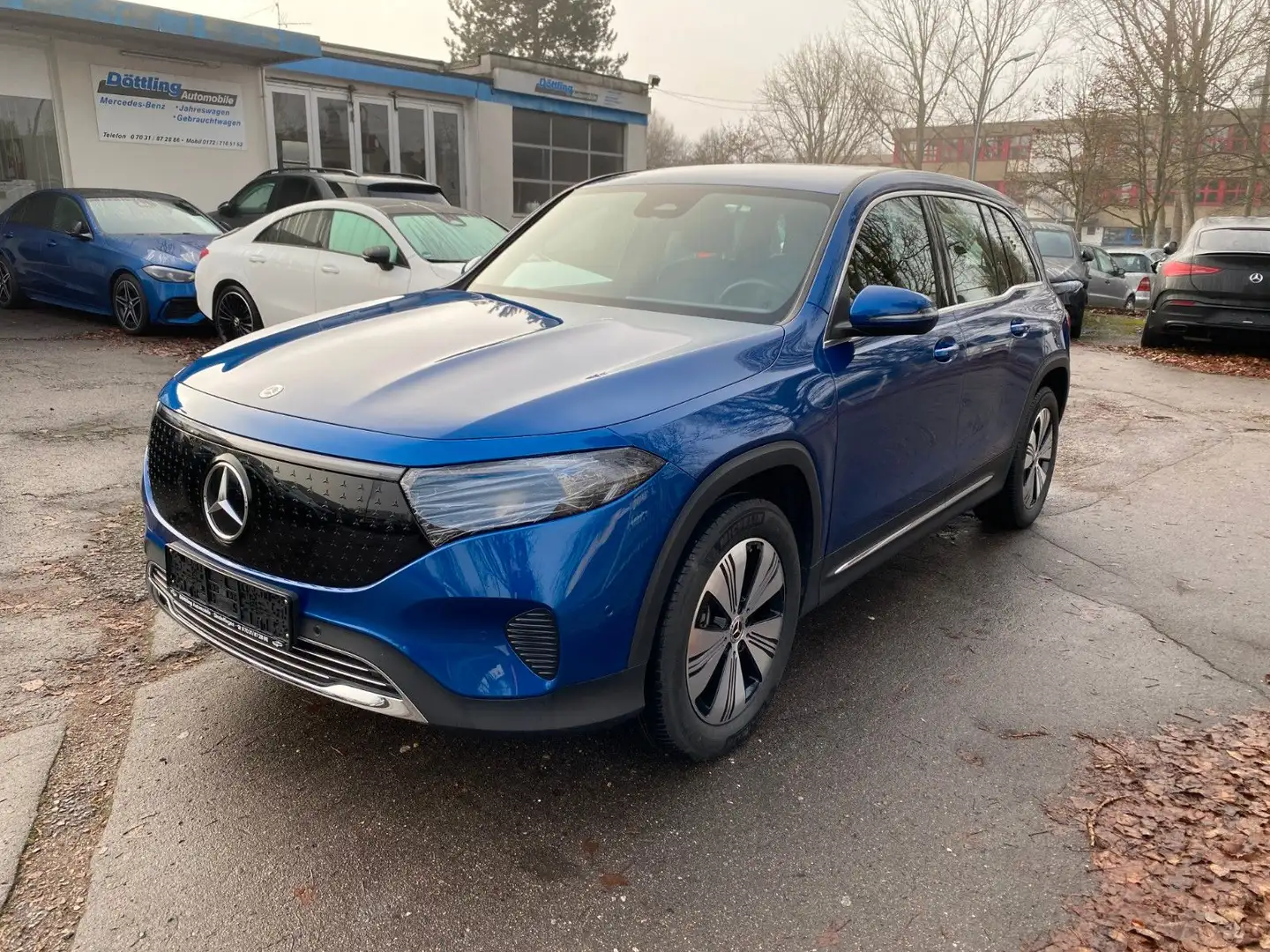 Mercedes-Benz EQB 300 4M *Progressive Advanced/LED/Totw/Spur* Blau - 2