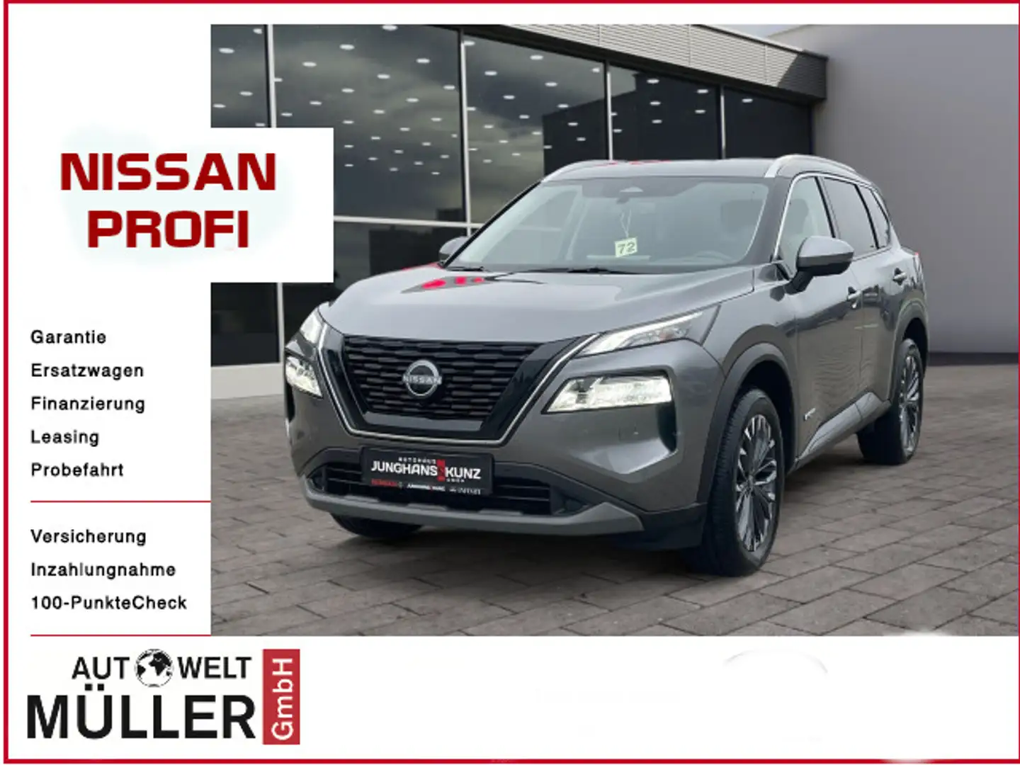Nissan X-Trail e-Power e-4orce N-Connecta Anhängerkuppl Grau - 1