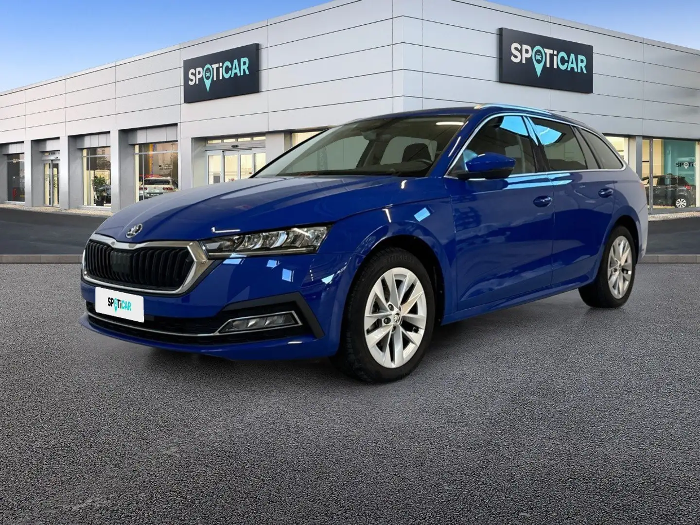 Skoda Octavia 2.0 TDI EVO 110KW STYLE Blauw - 1
