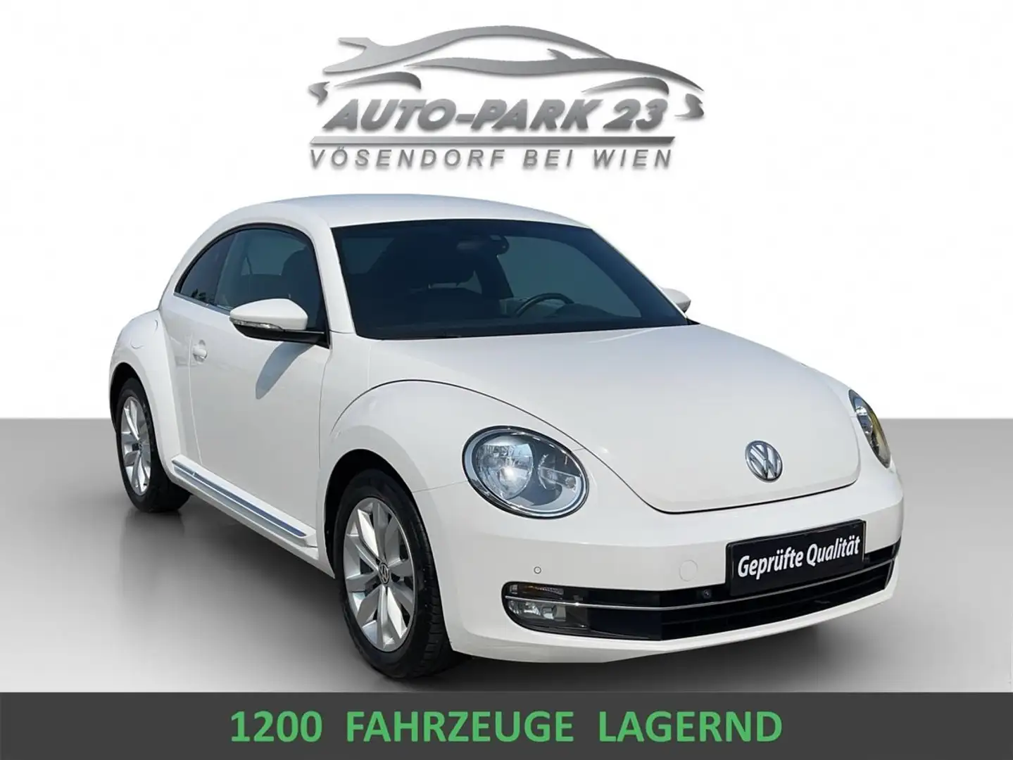 Volkswagen Beetle 1,2 TSI Design I PDC I 6.GANG I TEPOMAT I MOD2013 Wit - 1