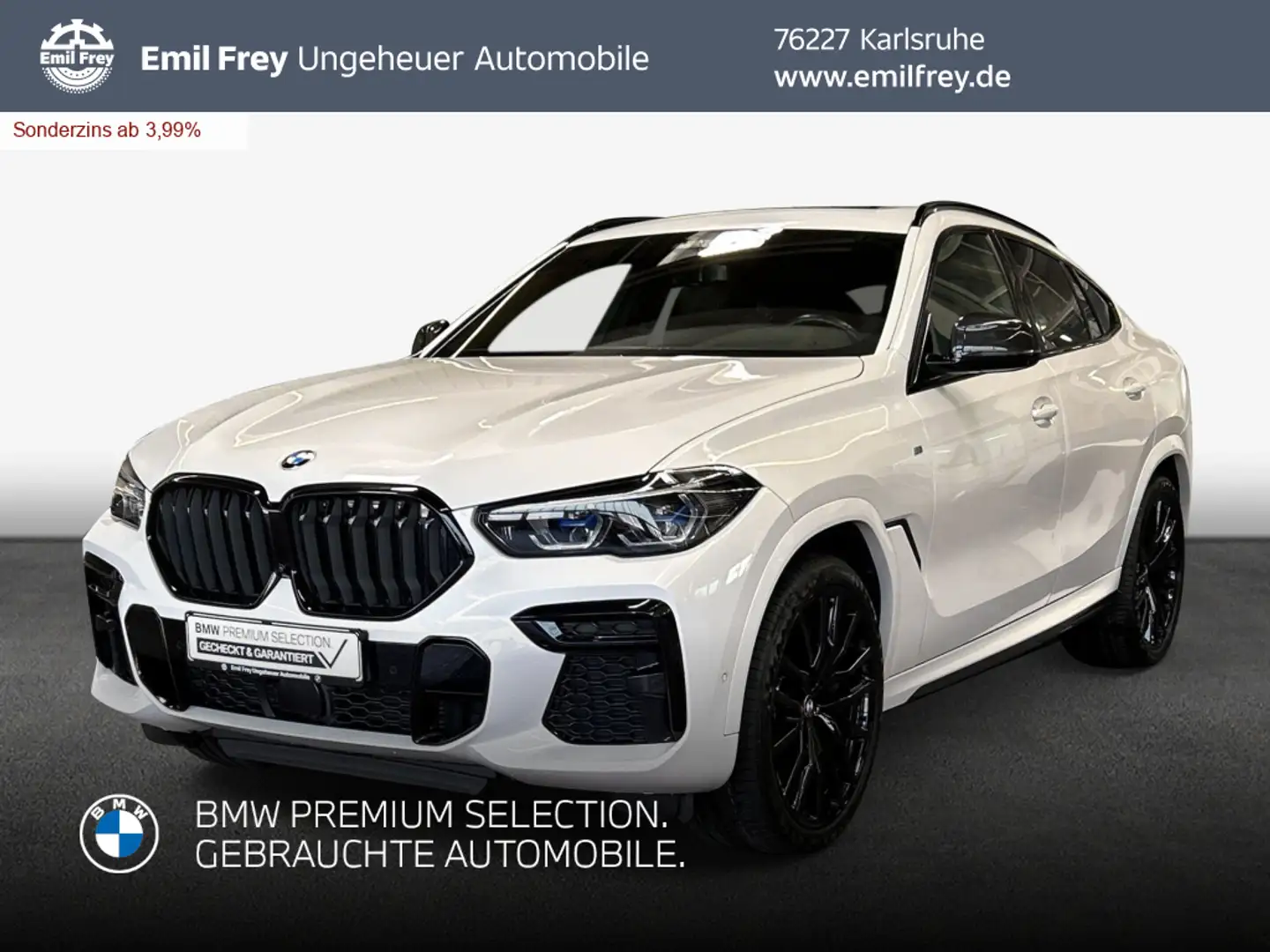 BMW X6 M i *Panorama*Sportpaket* Weiß - 1