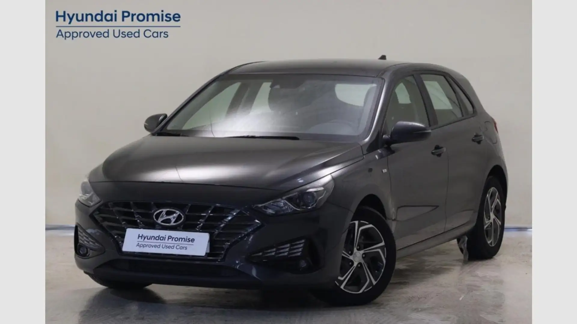 Hyundai i30 1.0 TGDI Klass 48V 100 Zwart - 1