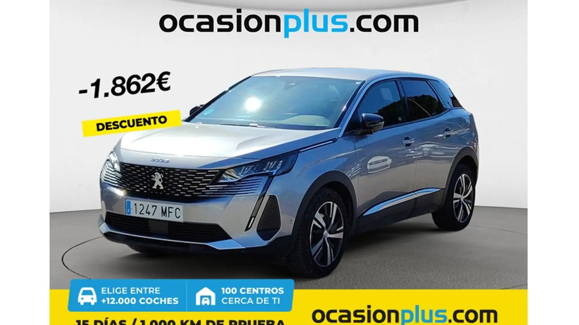 Peugeot 3008 1.2 PureTech S&S Allure 130 Gris - 1