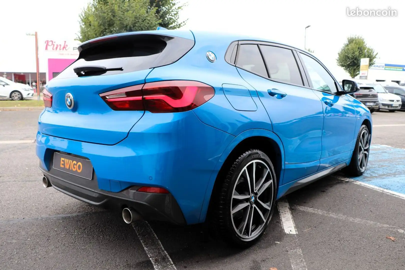 BMW X2 1.8 d 150 m sport sdrive bva Bleu - 2