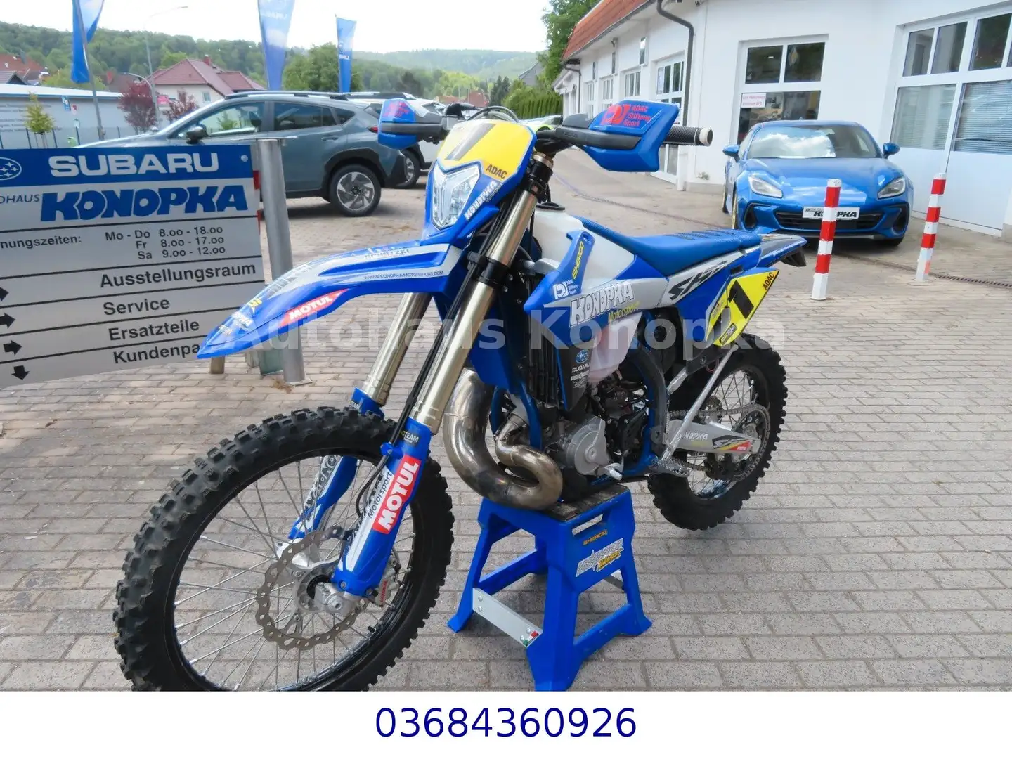 Sherco 300 SEF actory 2025 Fischeder Edition 4,99% plava - 1