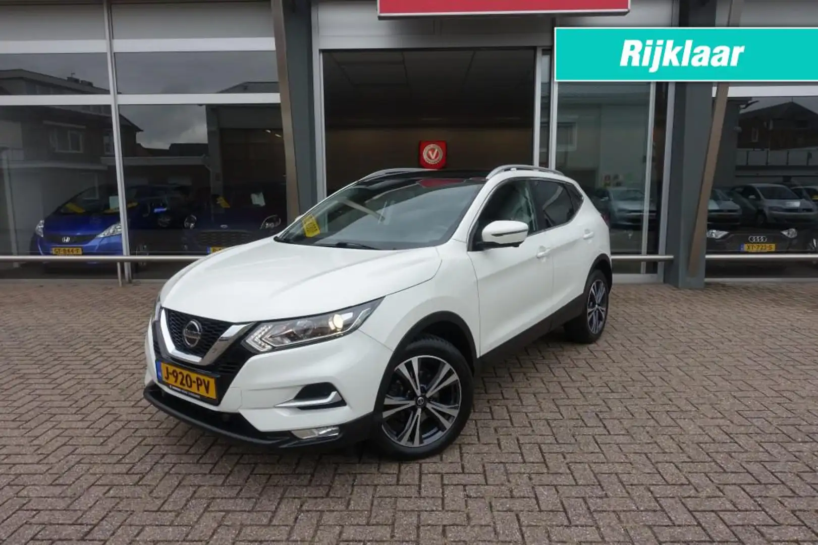 Nissan Qashqai 1.3 DIG-T N-CONNECTA Trekhaak 1e Eigenaar Blanc - 1