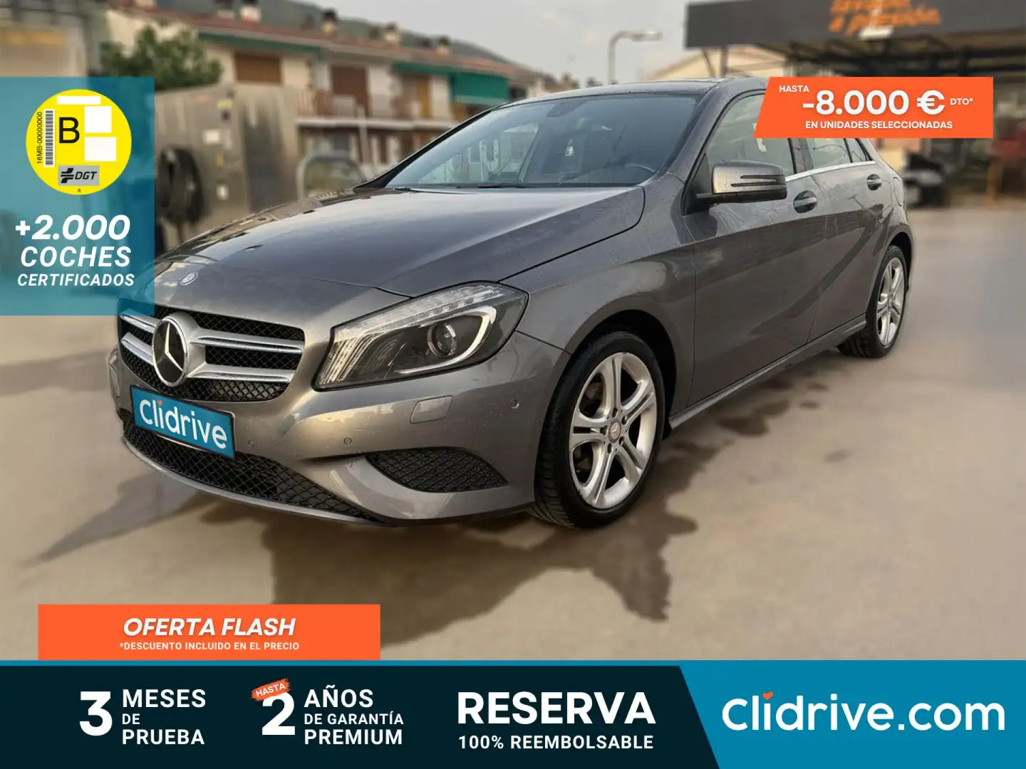Mercedes-Benz A 180 180CDI BE Urban Gris - 1