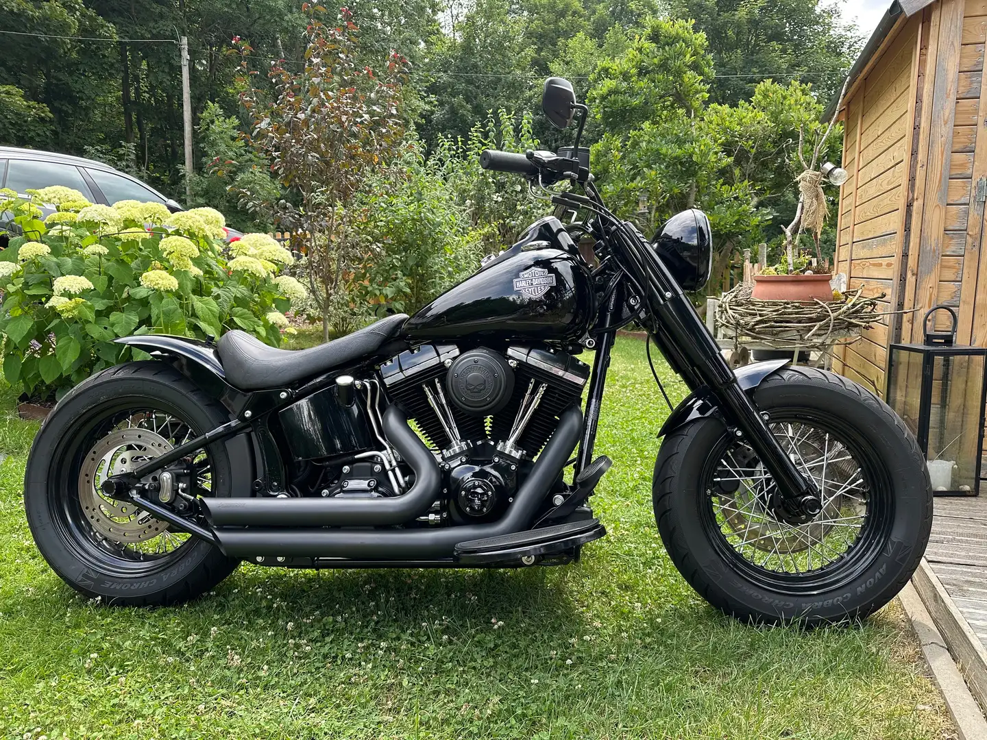 Harley-Davidson Softail Slim Negro - 1