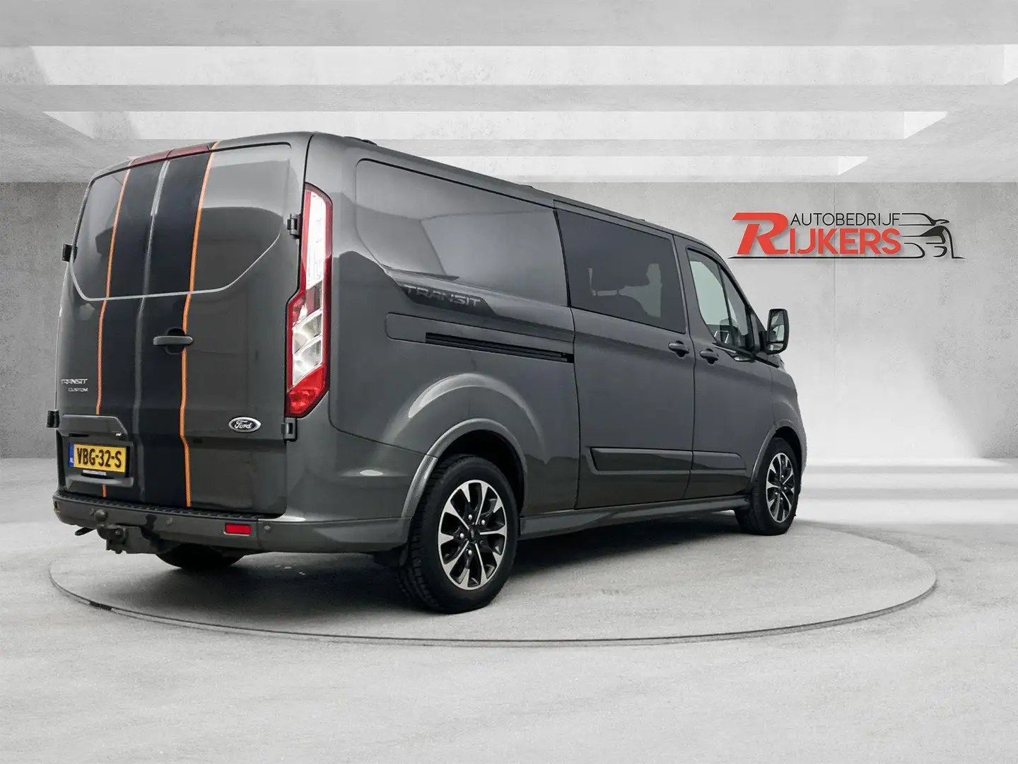 Ford Transit Custom 310 2.0 TDCI L2H1 Sport Autom 170pk,Cruise Contr,A Grigio - 2
