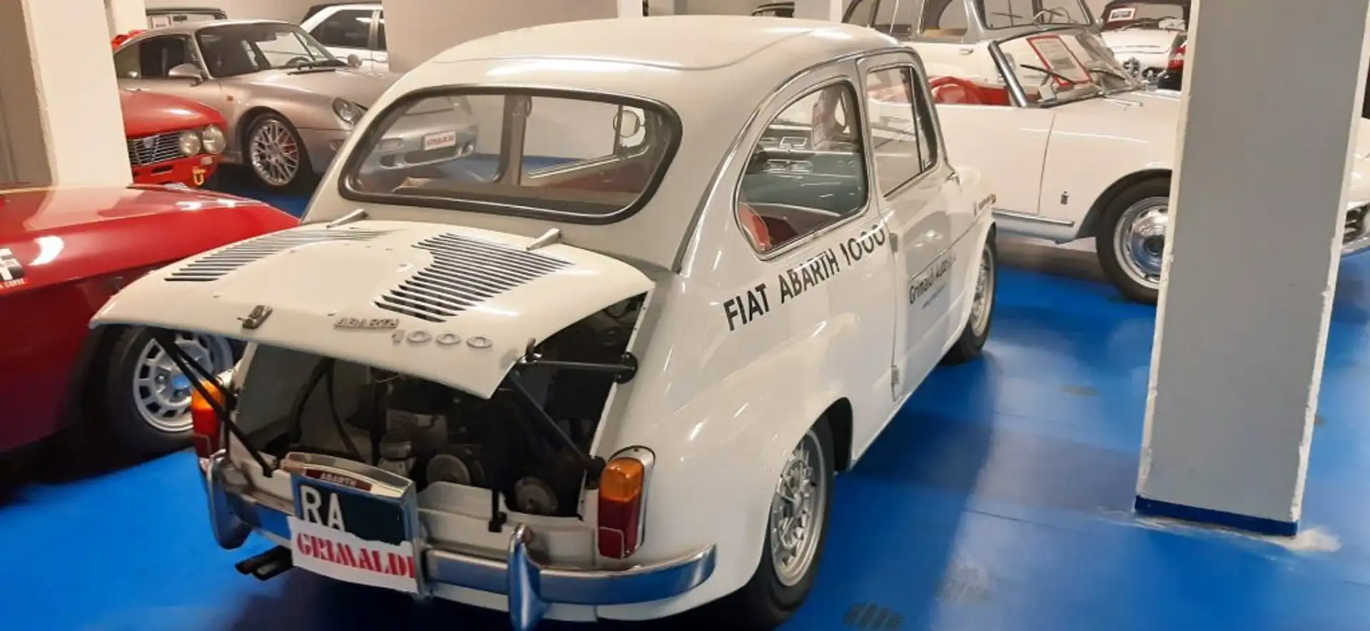 Fiat 600 ABARTH 1.000 STRADALE Blanco - 2