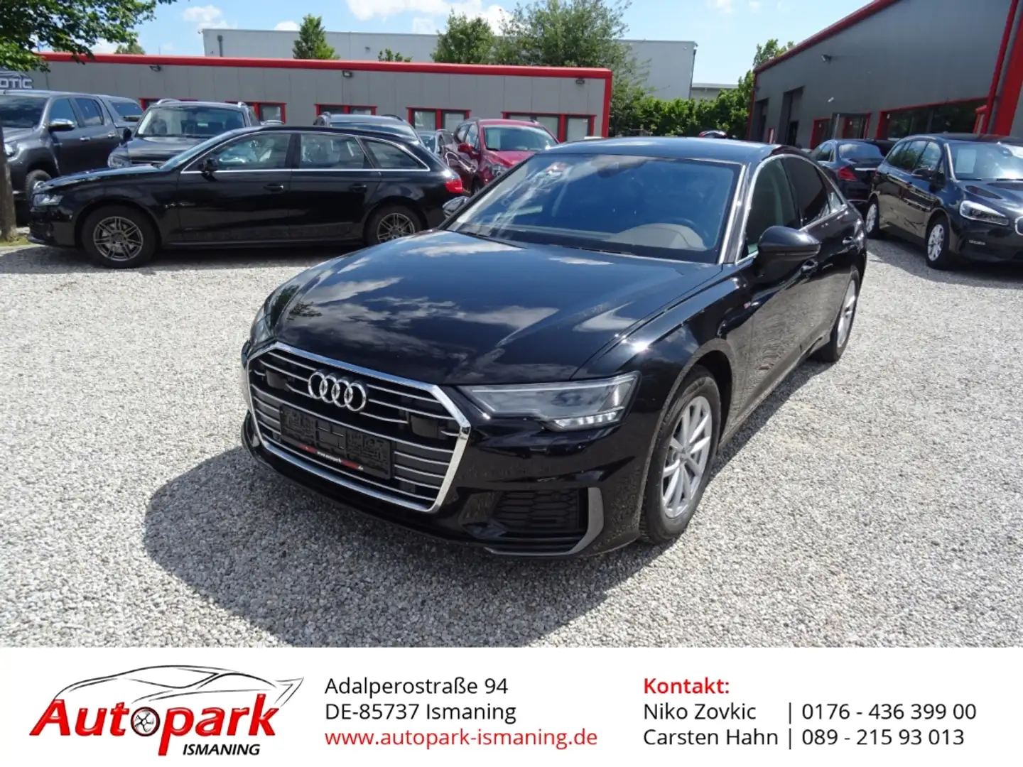 Audi A6 40 TDI basis 2.0 EU6d-T AHK digitales Cockpit Schwarz - 1