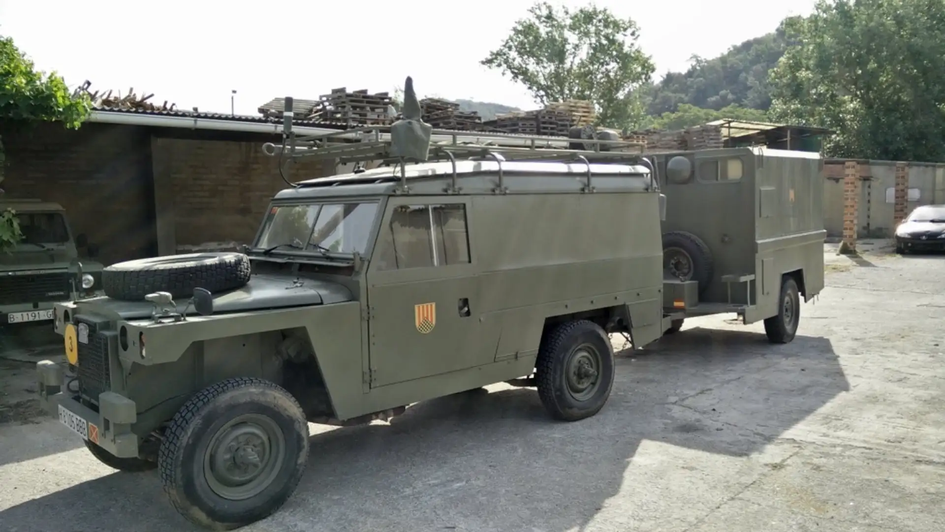 Land Rover Series Serie III 109 Verde - 1