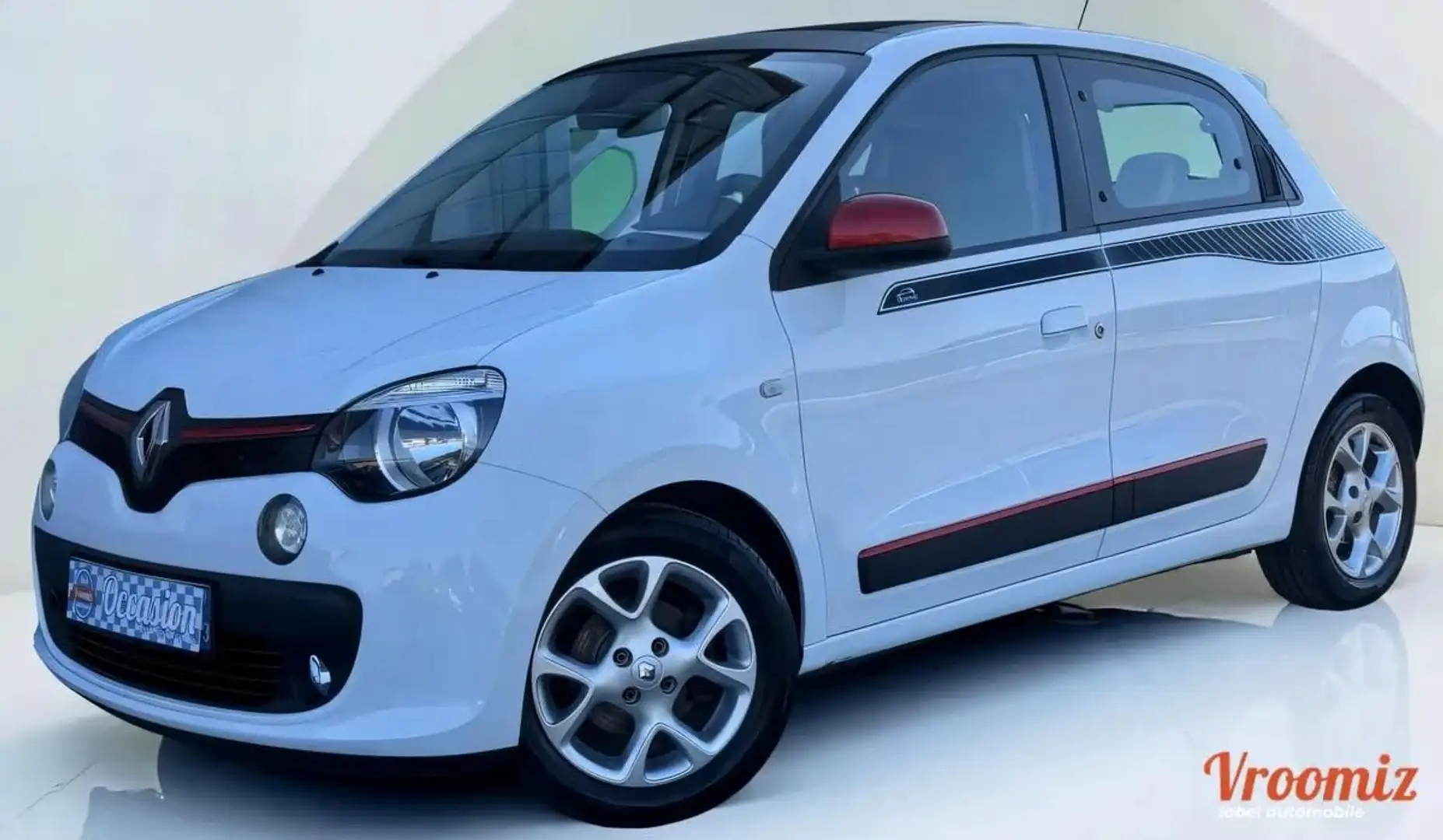 Renault Twingo III 0.9i 90ch (4 cv) 12V Turbo Blanc BVM5 5 Portes - Euro6 energy Cosmic - 2015 Blanc - 1