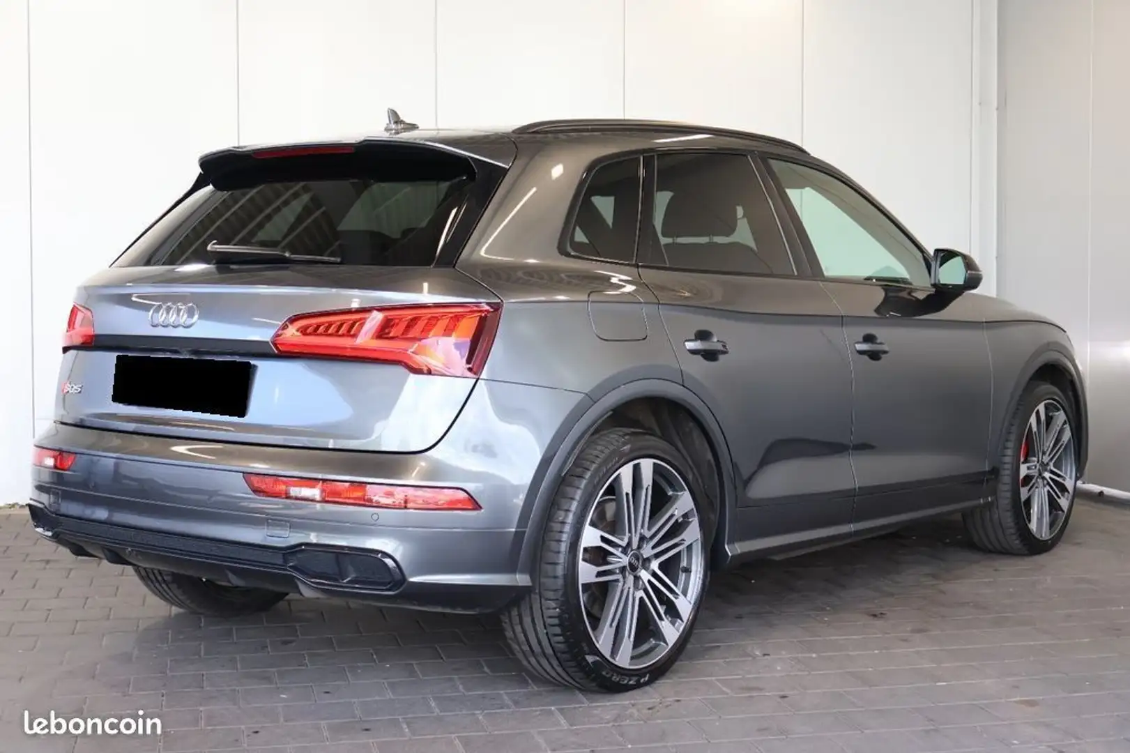 Audi SQ5 3.0 TDI 347CH QUATTRO TIPTRONIC BLACK EDITION GPS- Gris - 2