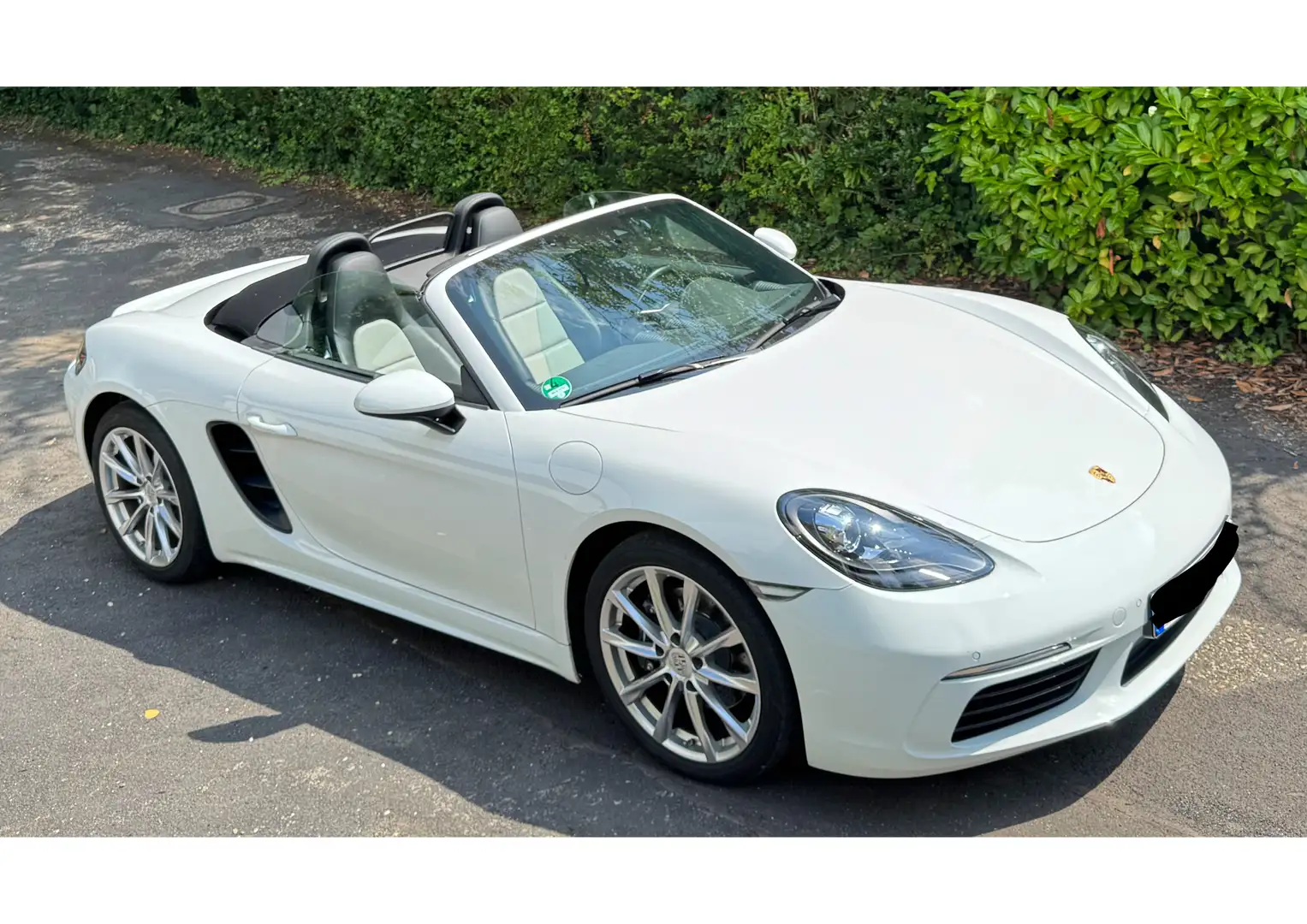 Porsche 718 Purer Fahrspass mit Handschaltung Weiß - 1