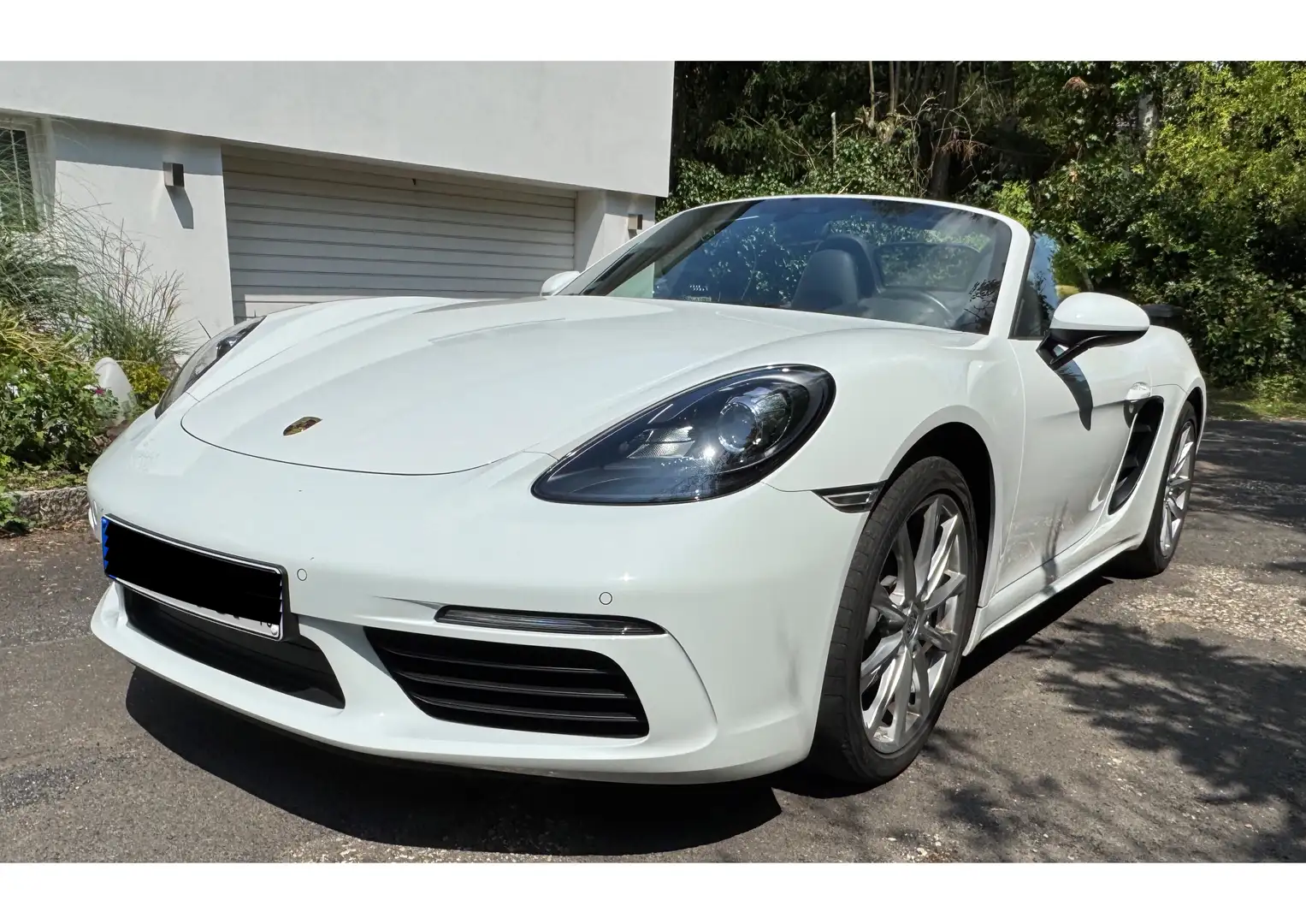 Porsche 718 Purer Fahrspass mit Handschaltung Weiß - 2