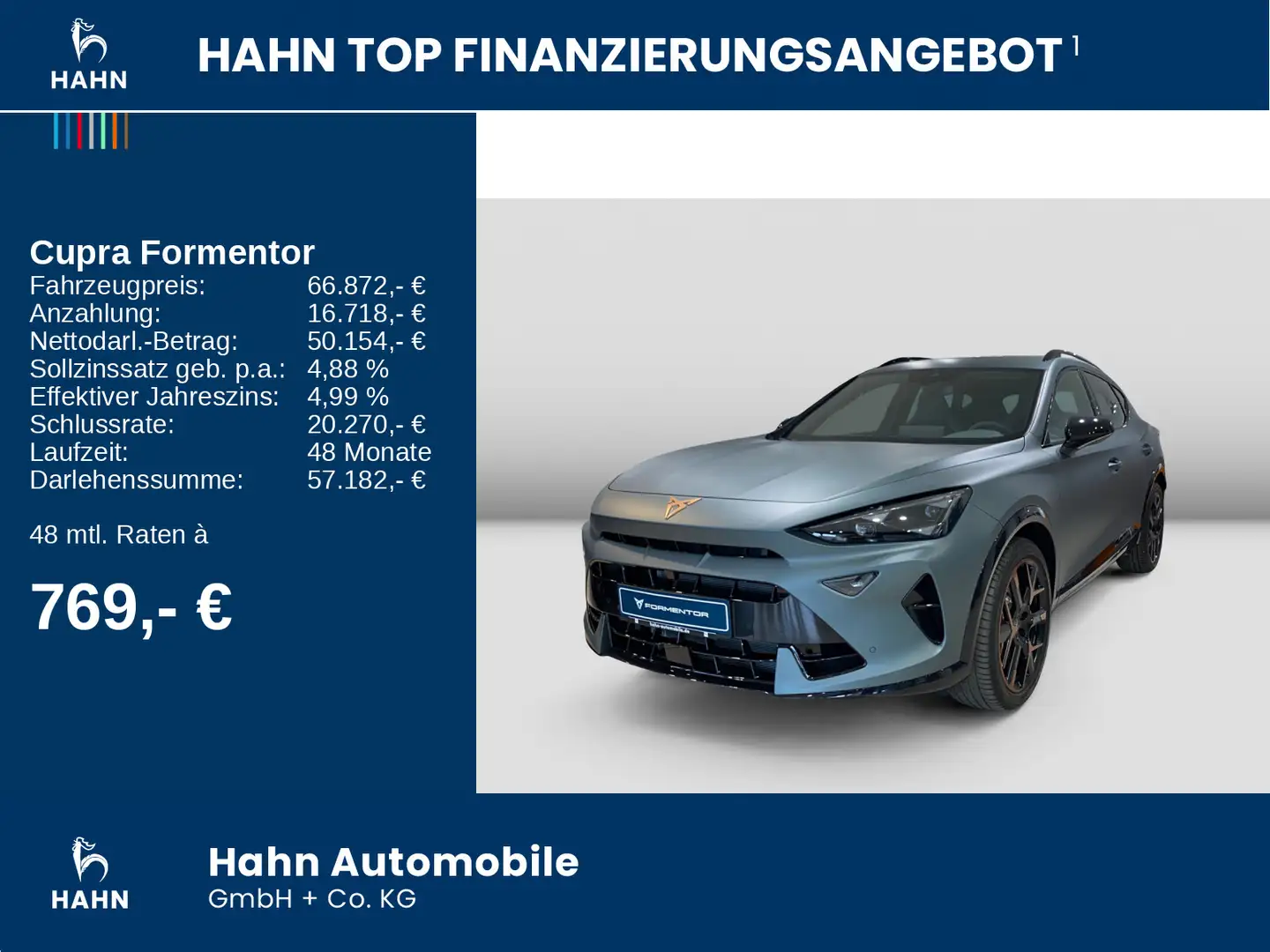CUPRA Formentor VZ 2.0 TSI 245 kW 333 PS Kessy Matt Gris - 2