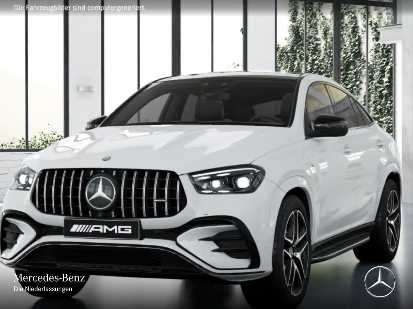 Mercedes-Benz GLE 53 AMG GLE 53 Coupé 4M NIGHT+PANO+360+AHK+MULTIBEAM+21" Biały - 2
