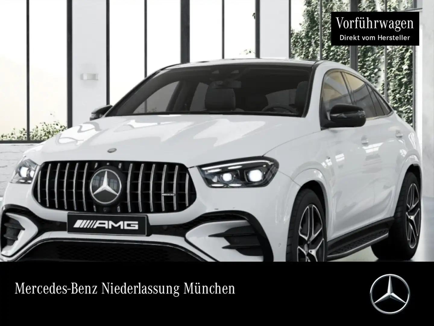 Mercedes-Benz GLE 53 AMG GLE 53 Coupé 4M NIGHT+PANO+360+AHK+MULTIBEAM+21" Biały - 1