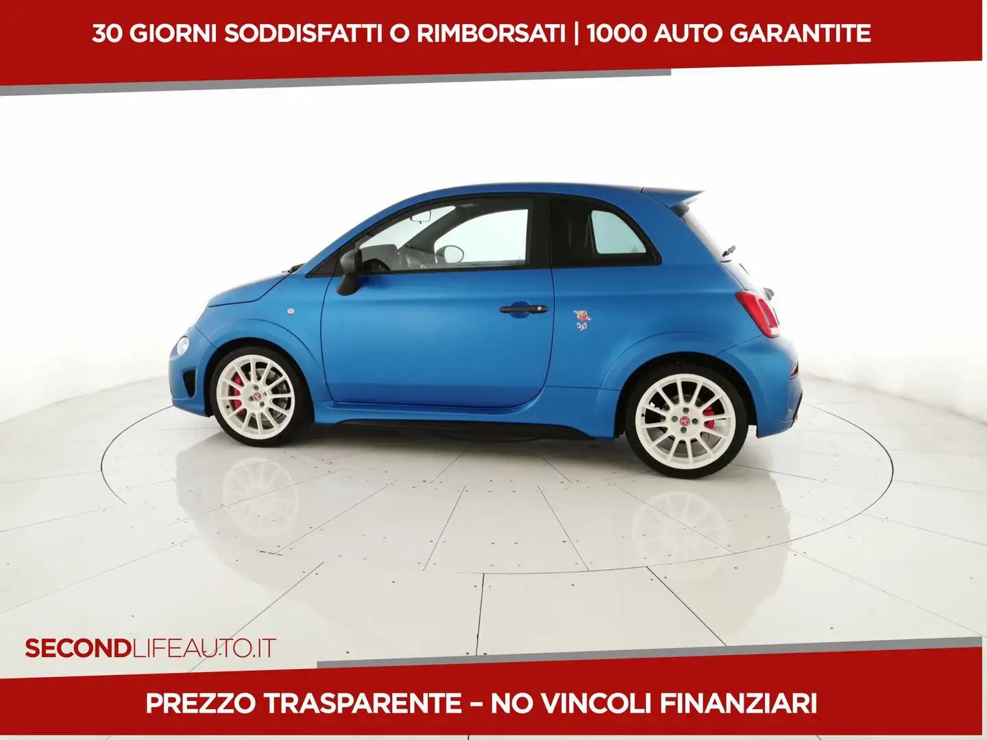 Abarth 500 595 1.4 16v t. t-jet Competizione 180cv Bleu - 2