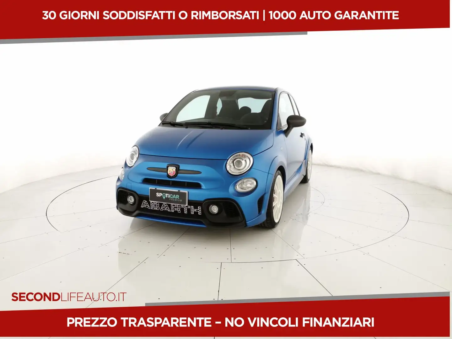 Abarth 500 595 1.4 16v t. t-jet Competizione 180cv Bleu - 1