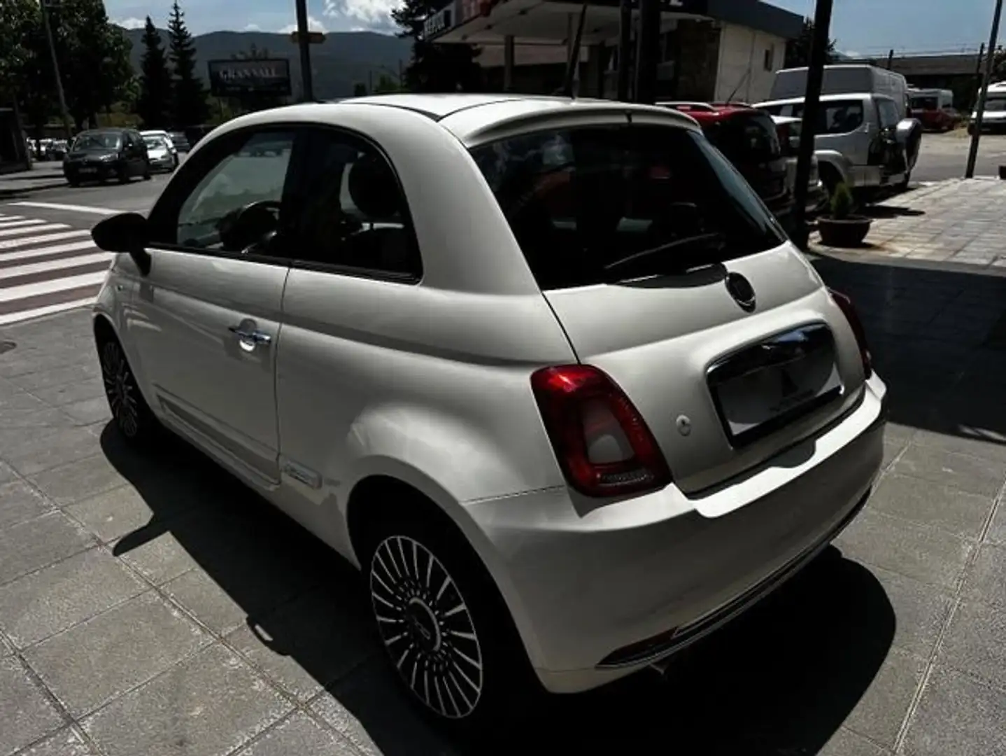 Fiat 500 1.2 Lounge Blanc - 2