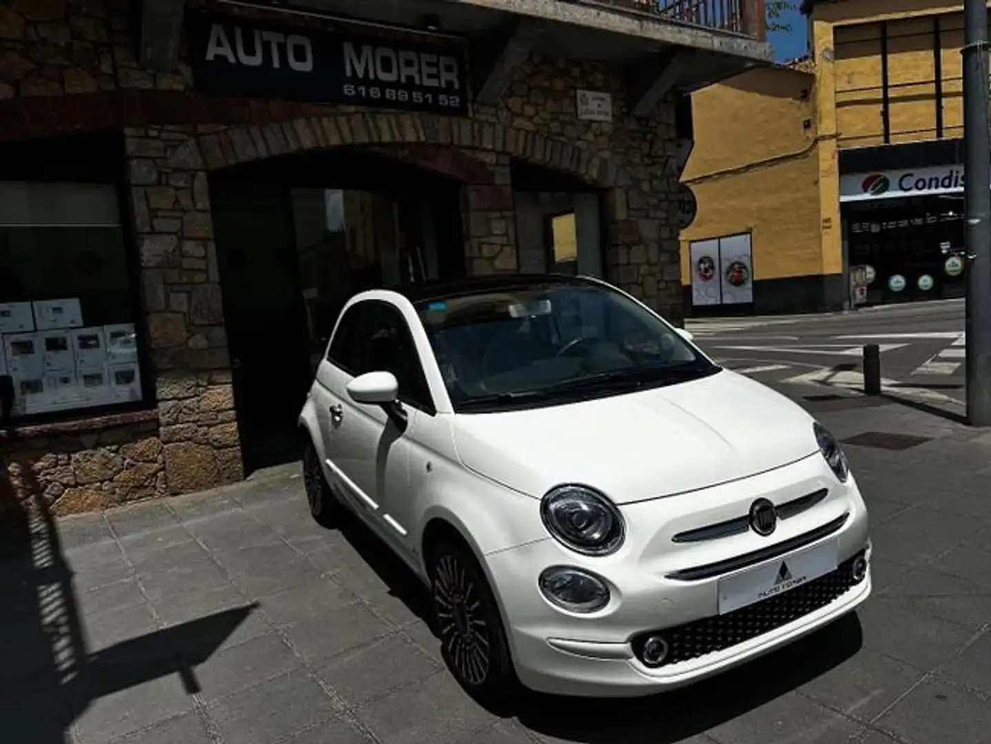 Fiat 500 1.2 Lounge Blanc - 1