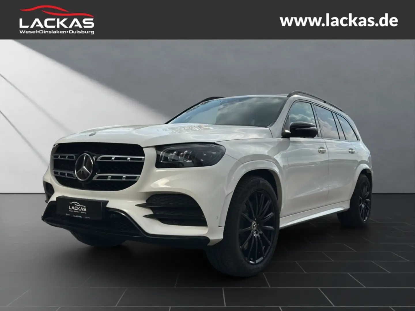 Mercedes-Benz GLS 400 d AMG*4Matic*EU6d*7-Sitzer* Sportpaket HUD Luftfed Biały - 1