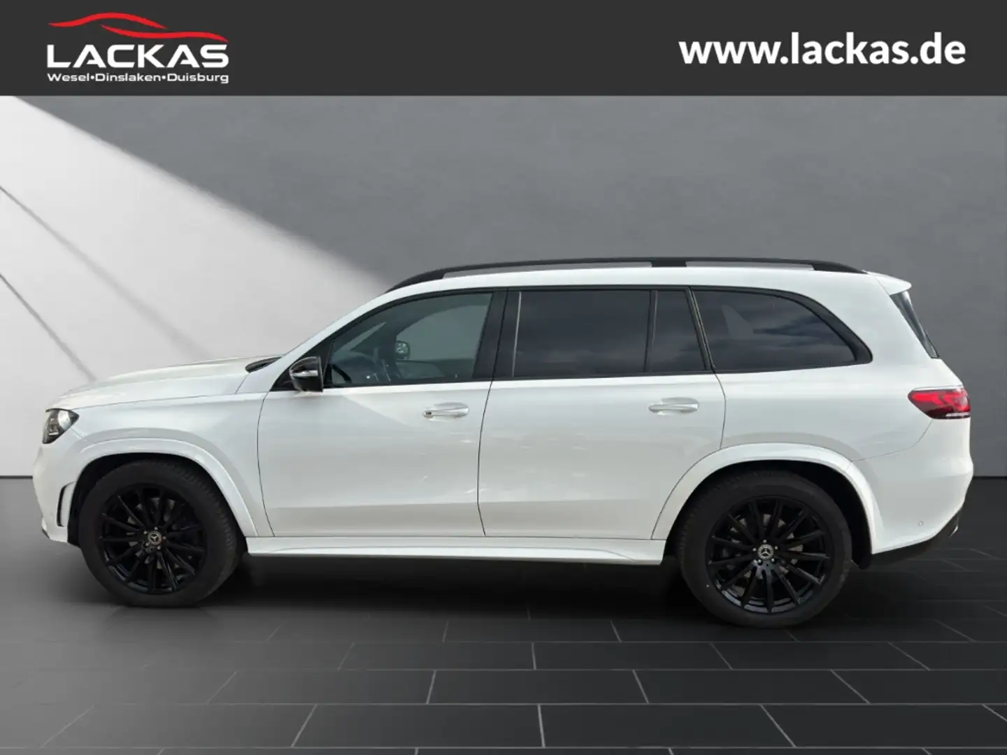 Mercedes-Benz GLS 400 d AMG*4Matic*EU6d*7-Sitzer* Sportpaket HUD Luftfed Biały - 2