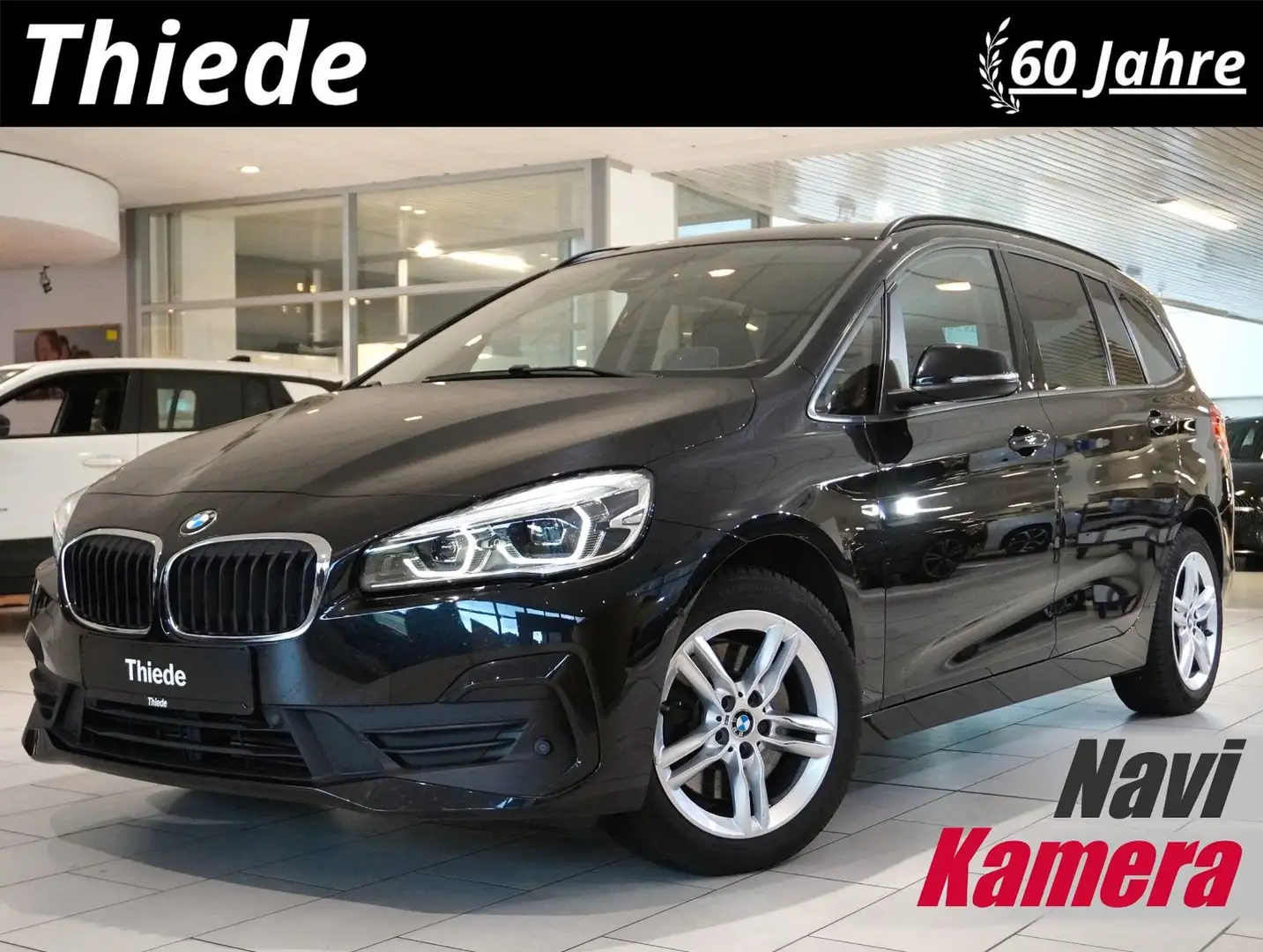 BMW 218 218 GRAN TOURER ADVANTAGE NAVI/LED/KAMERA/HUD Schwarz - 1