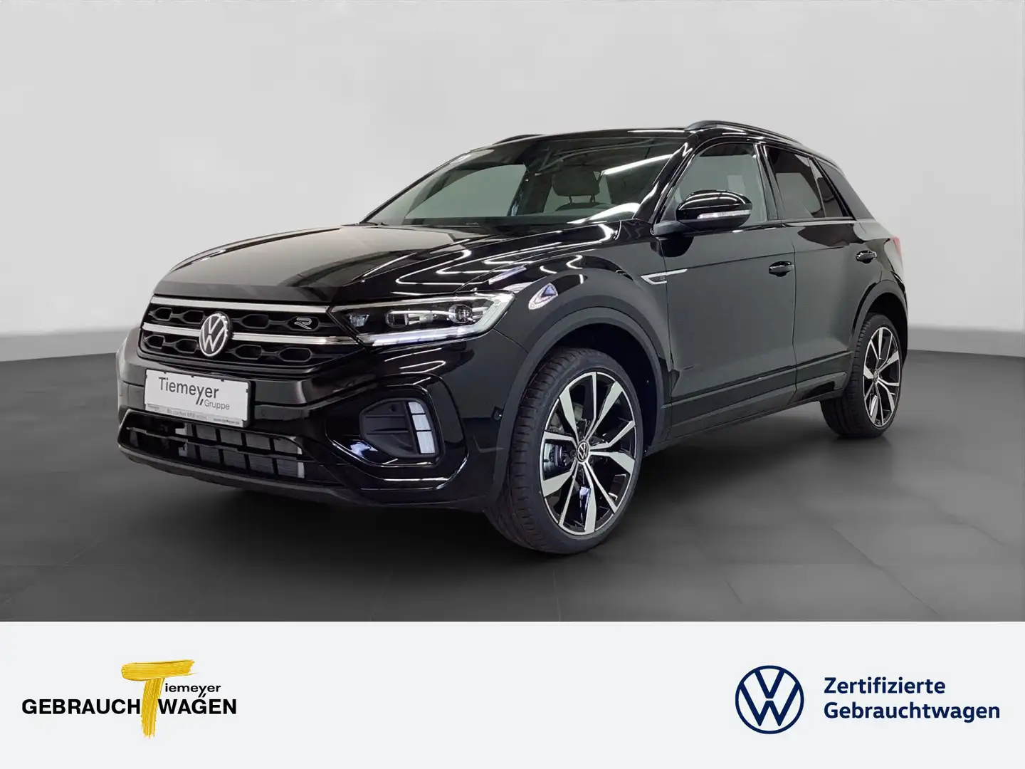 Volkswagen T-Roc 2.0 TDI DSG R-LINE LM19 PANO KAMERA SITZHZ Schwarz - 1