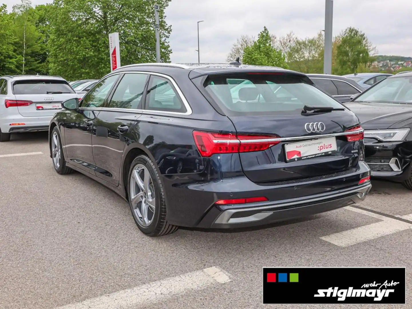 Audi A6 S-line 40 TDI quattro ACC+KAMERA+MATRIX+PANO Blau - 2
