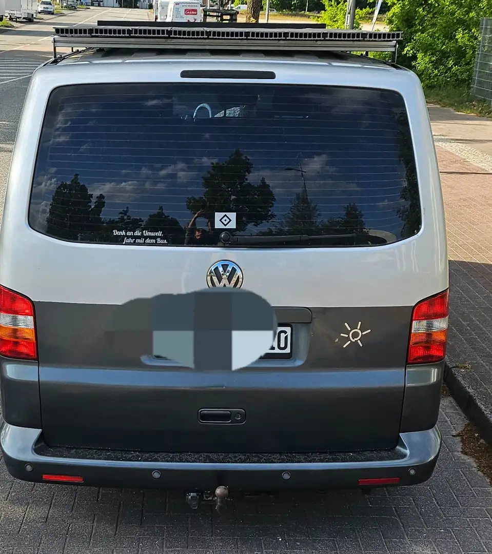 Volkswagen T5 Caravelle Caravelle 4MOTION Lang (5-Si.) DPF Plateado - 2