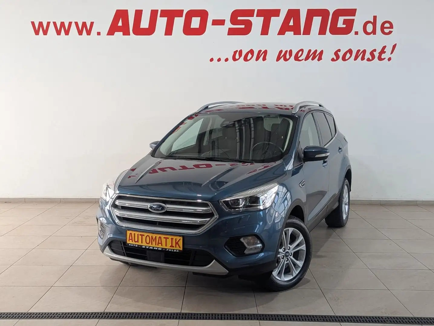 Ford Kuga Titanium*SCHECKHEFT+ALLWETTER+ALLRAD* Bleu - 2