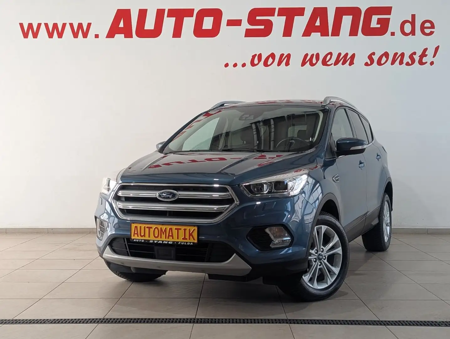 Ford Kuga Titanium*SCHECKHEFT+ALLWETTER+ALLRAD* Bleu - 1