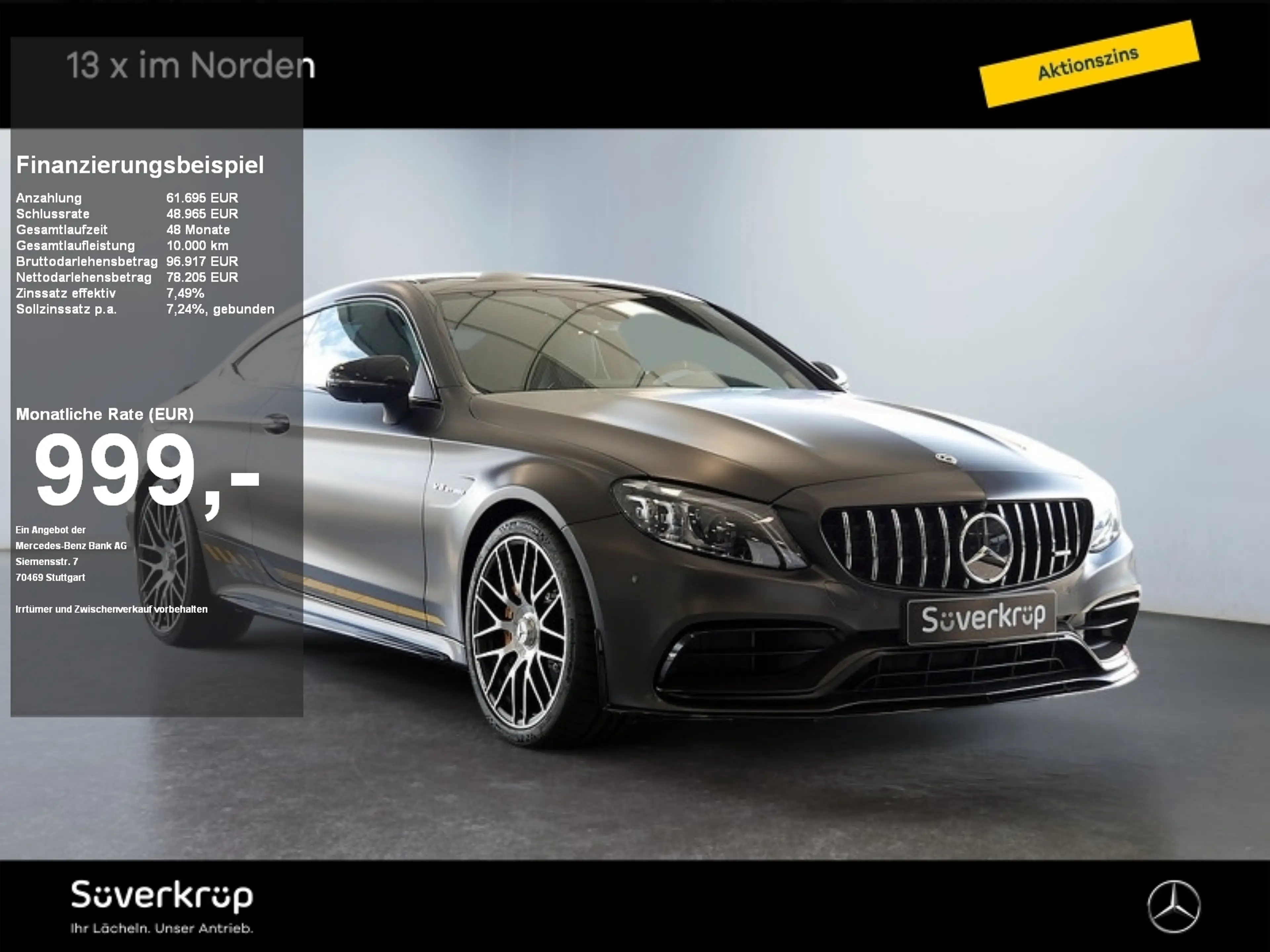 Mercedes-Benz C 63 AMG C 63 S AMG Coupé Final Edition KOM  AMG BURM 360