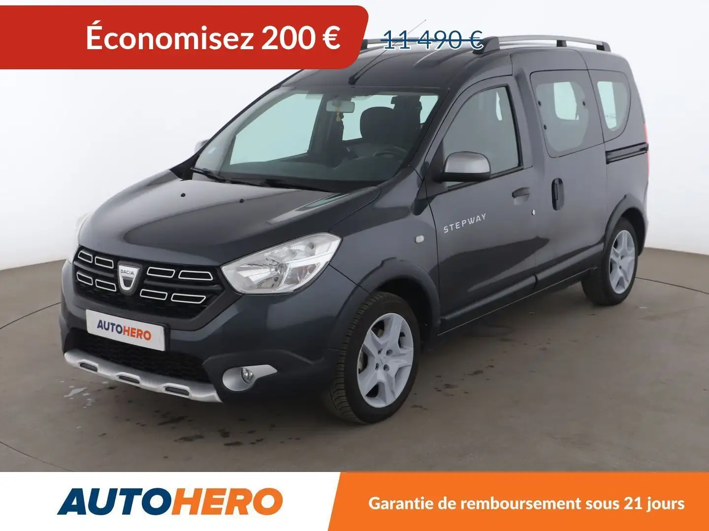 Dacia Dokker Stepway 1.2 TCe Gri - 1