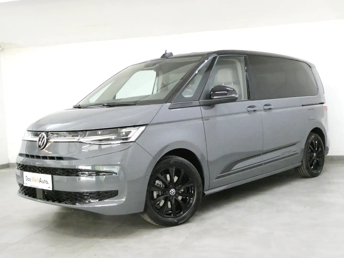 Volkswagen T7 Multivan "Edition" Matrix Navi Ahk ACC Assistenzp. App DAB Grau - 1
