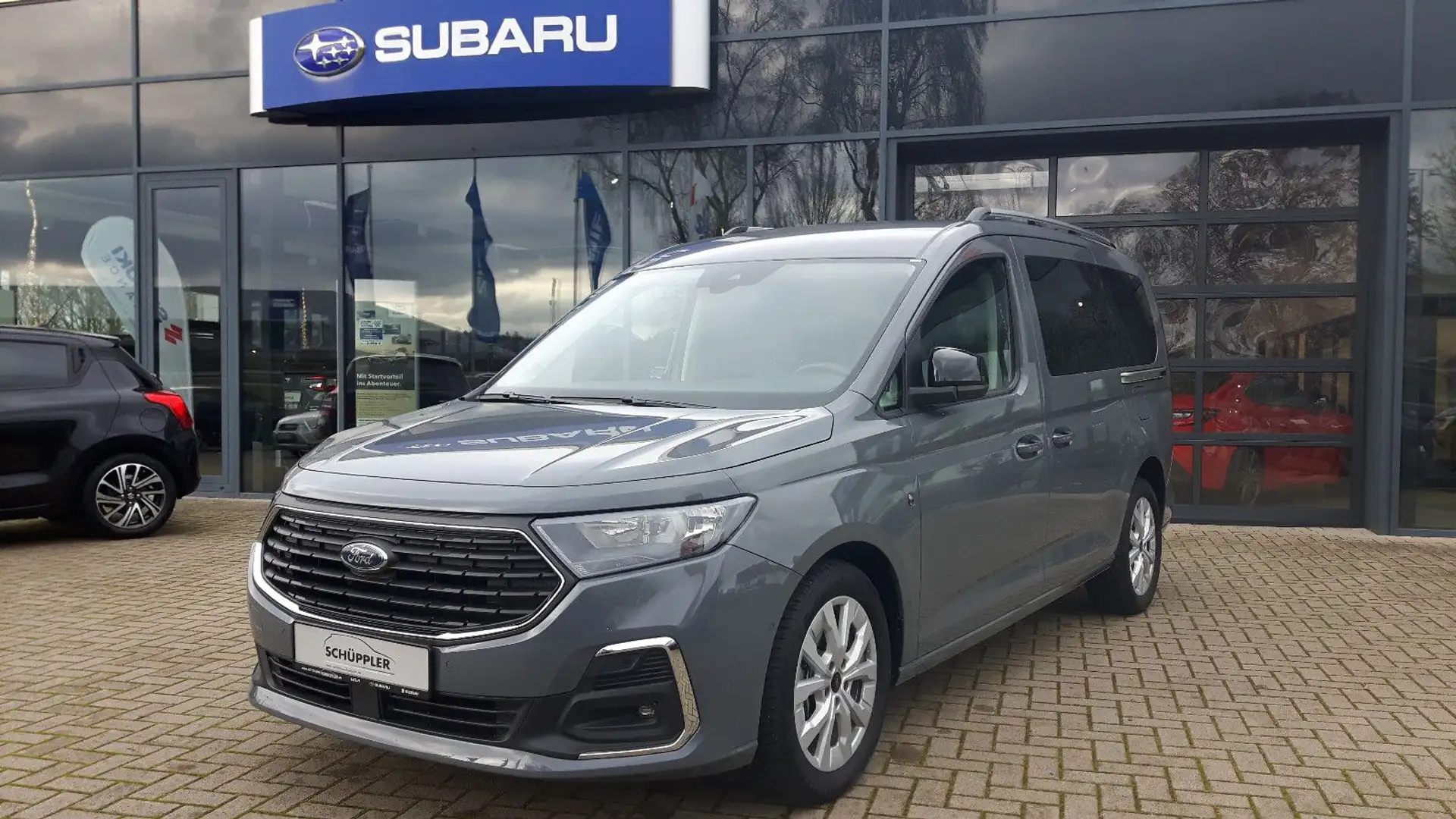 Ford Grand Tourneo Connect Titanium AHK Gri - 1