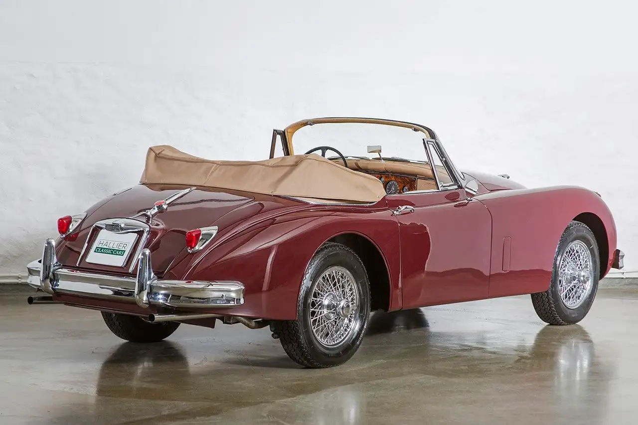 Jaguar XK 150 DHC, Frame Off Restauration, NL Auslief., foto 4