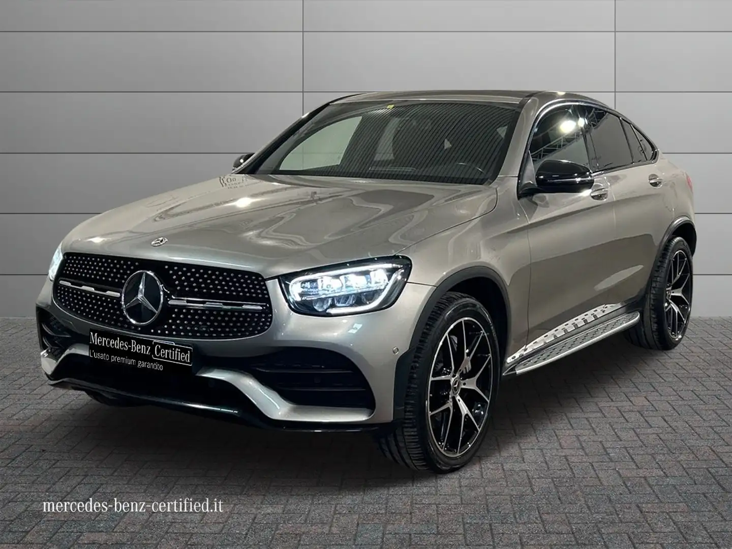 Mercedes-Benz GLC 220 GLC coupe 220 d Night edition 4matic auto Silber - 1