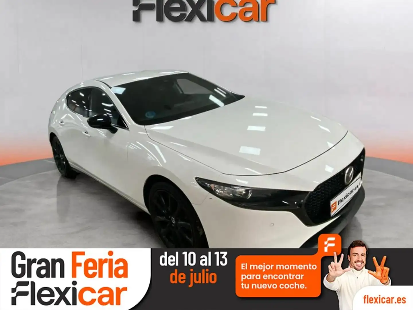 Mazda 3 2.0 e-SKYACTIV-G 88KW ORIGIN Blanc - 1