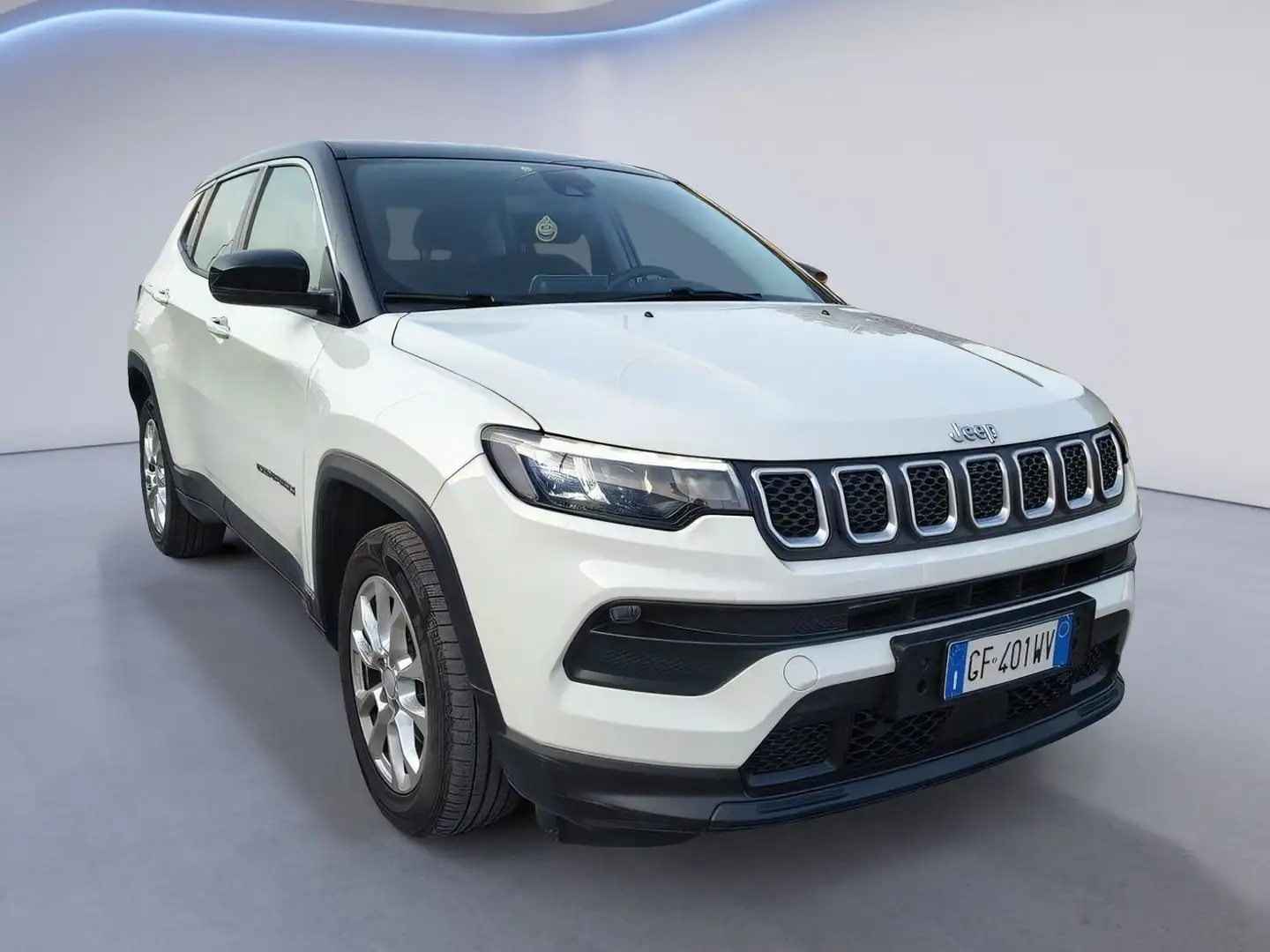 Jeep Compass 1.3 T-GDI Longitude FWD 150 CV Blanc - 1