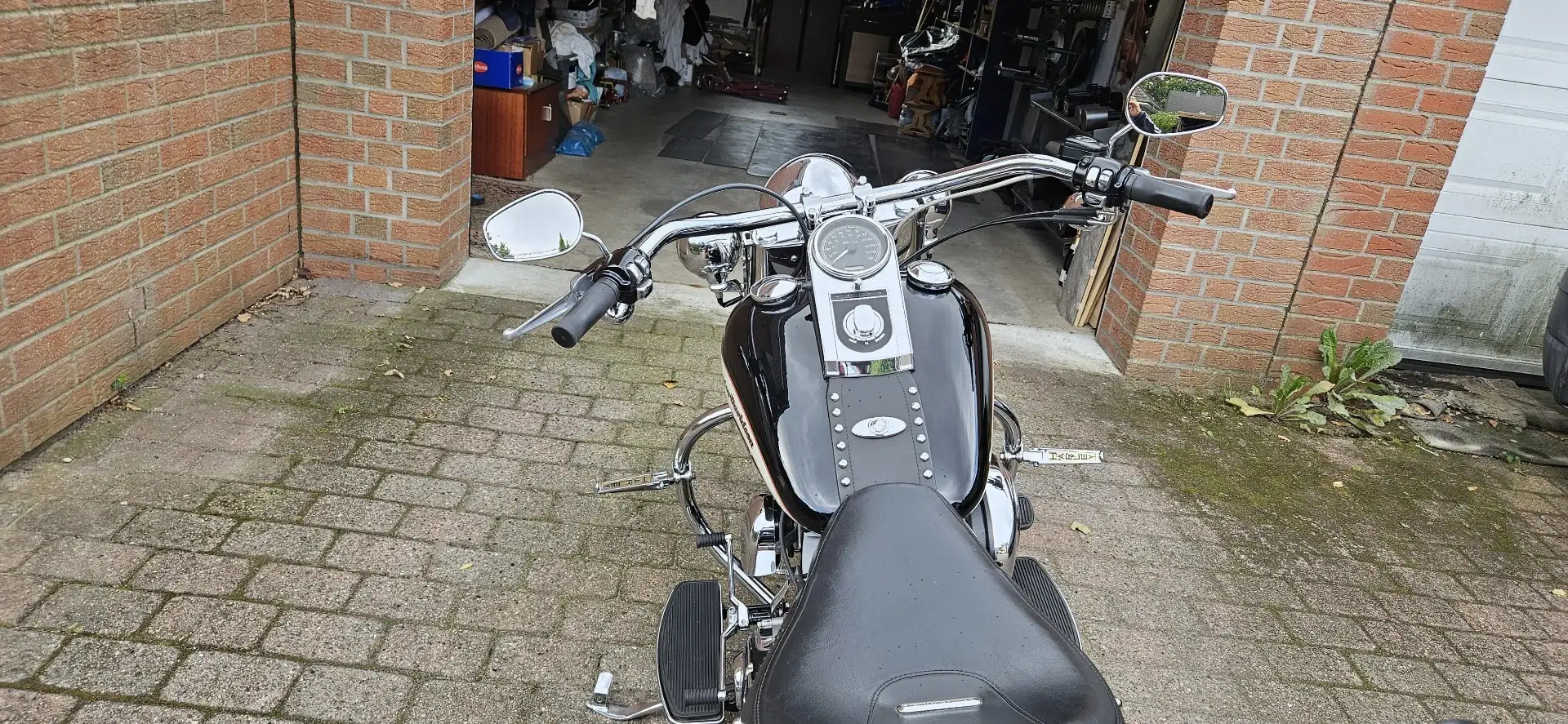 Harley-Davidson Heritage Softail Fekete - 2