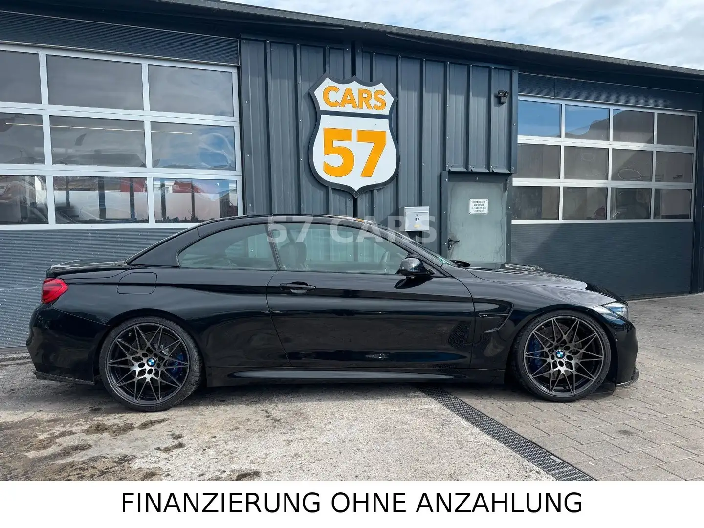 BMW M4 Cabrio Competition ohne OPF deutsche fhrzg Schwarz - 2