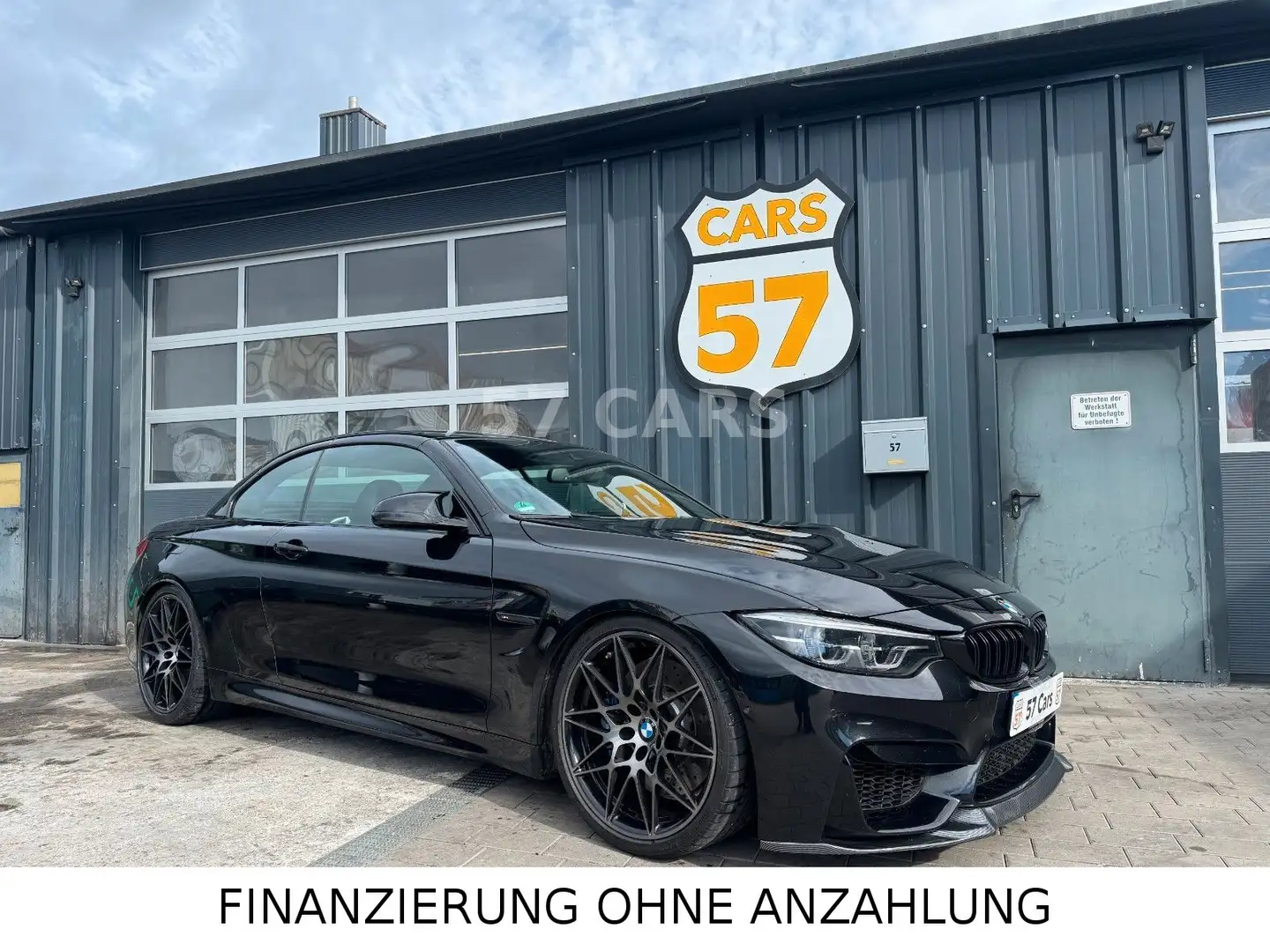 BMW M4 Cabrio Competition ohne OPF deutsche fhrzg Schwarz - 1