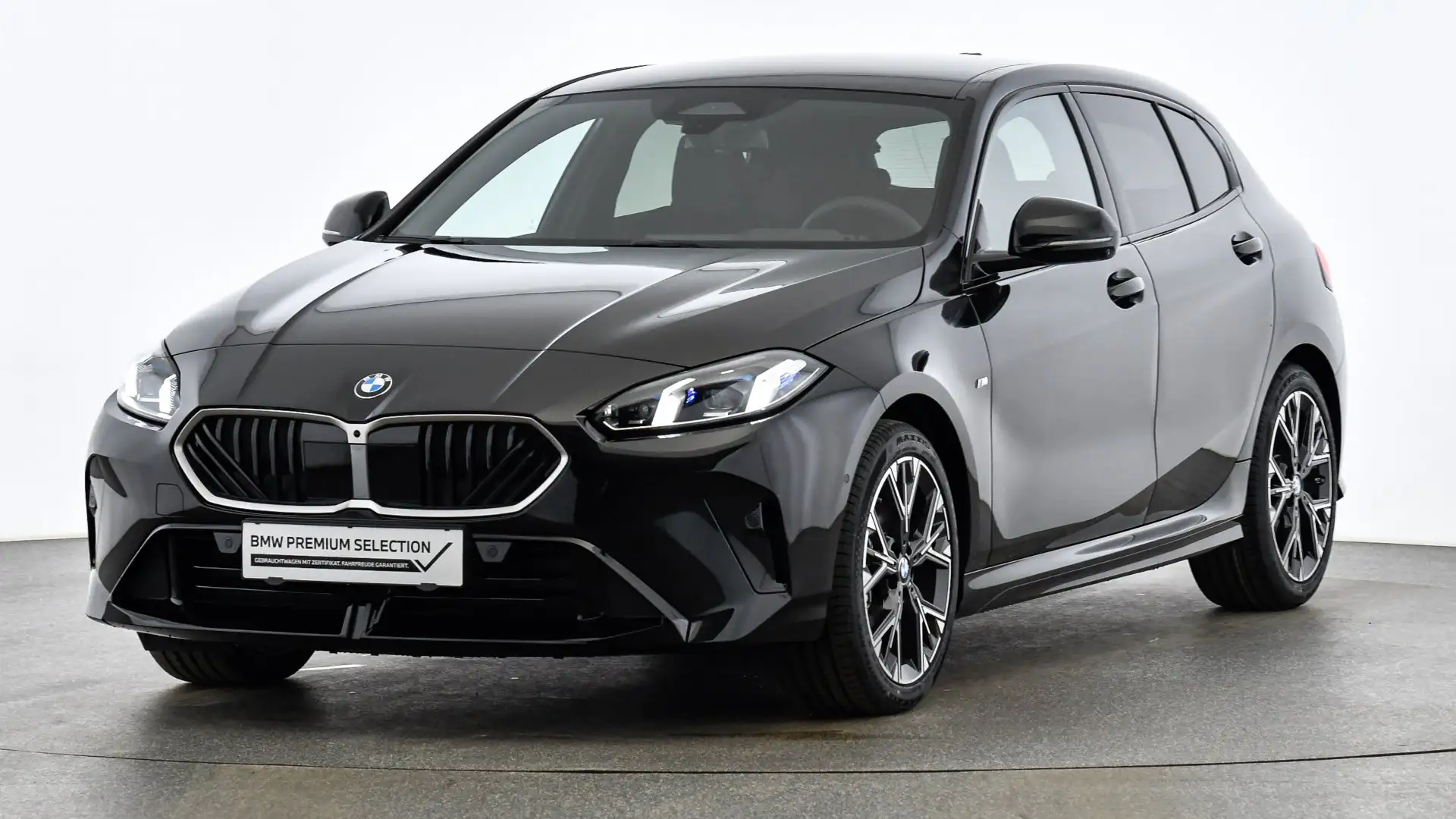 BMW 118 d Schwarz - 1