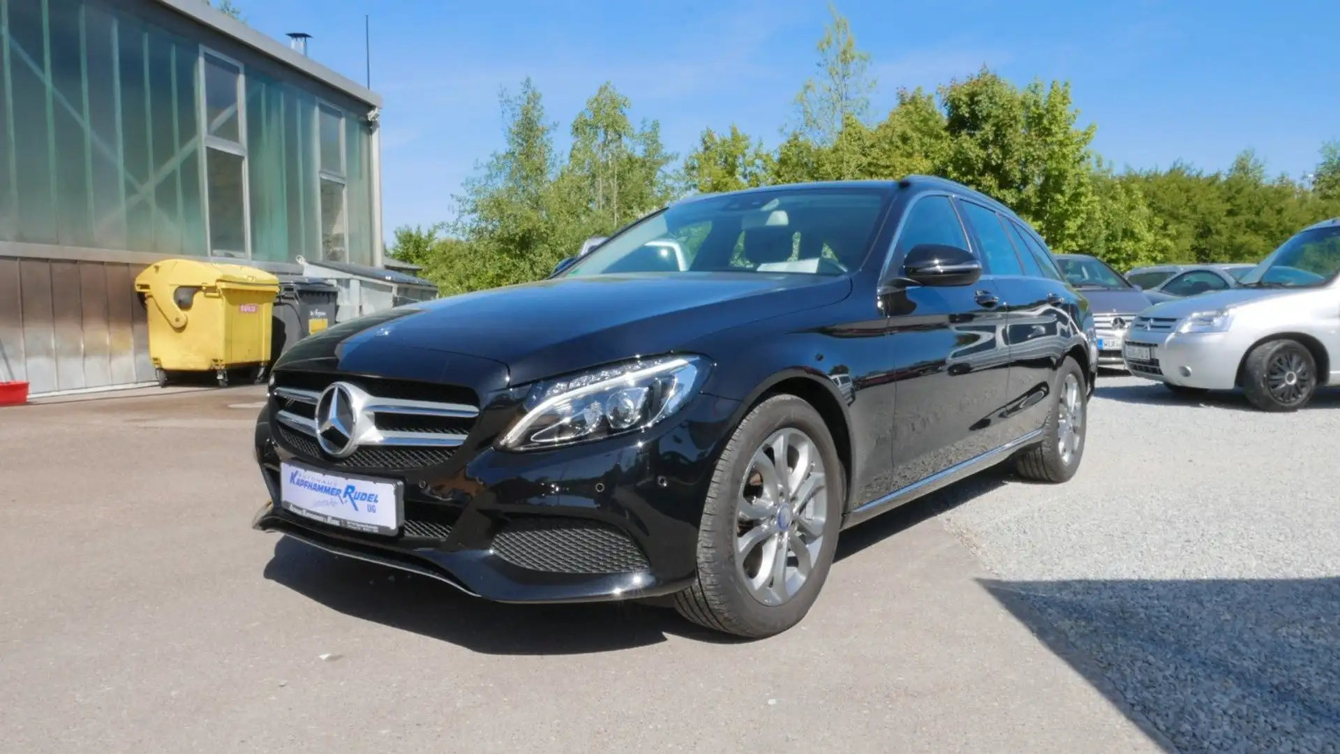 Mercedes-Benz C 180 CGI T-mod/AVANTGARDE/NAVI/LED Negro - 1